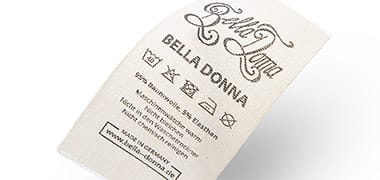 Etichette di manutenzione